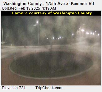 Traffic Cam Washington County - 175th Ave at Kemmer Rd